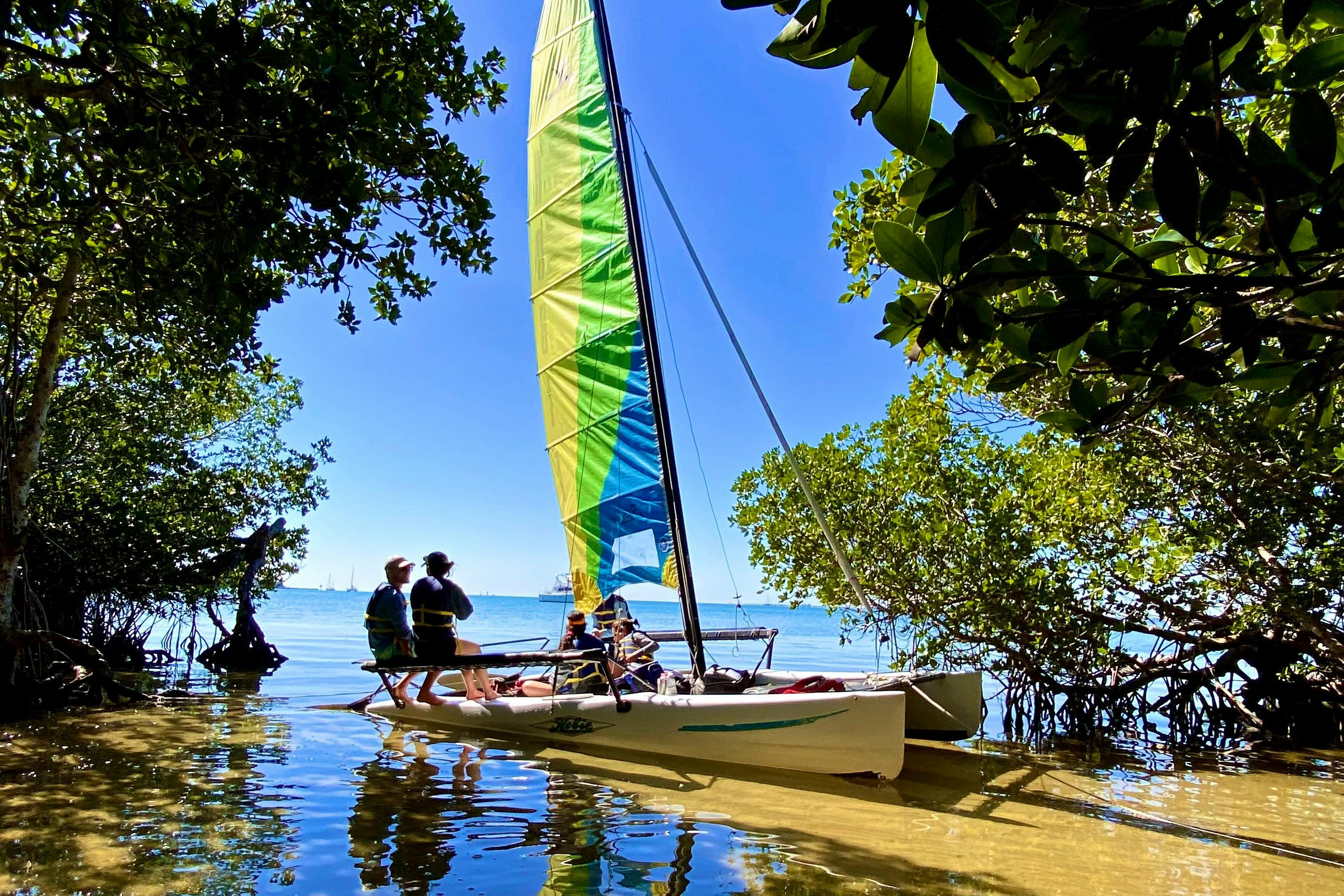 Miami Biscayne Bay: Intimate Eco-Sailing Adventure + Snorkeling - Photo 1 of 9